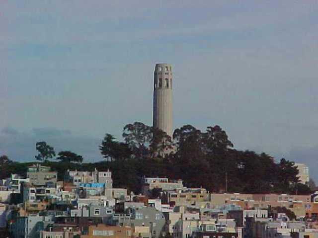 Coit Tower, San Francisco, old pictures, 2000, Throwback Thursday