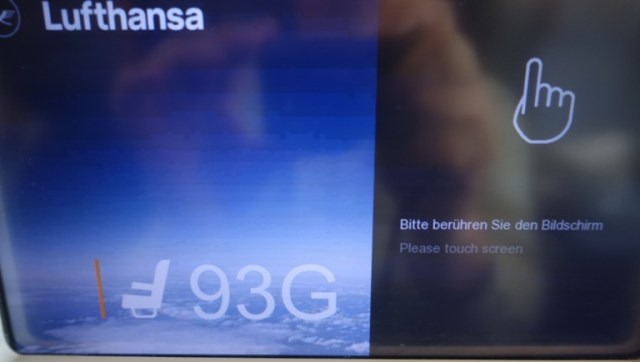 93G, A380, Lufthansa, Back of the Plane