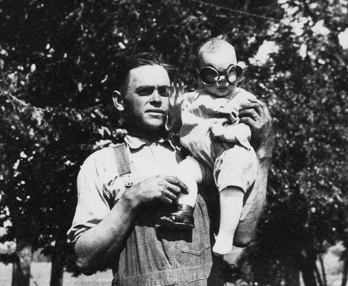 big glasses, Uncle Ray, Century old picture