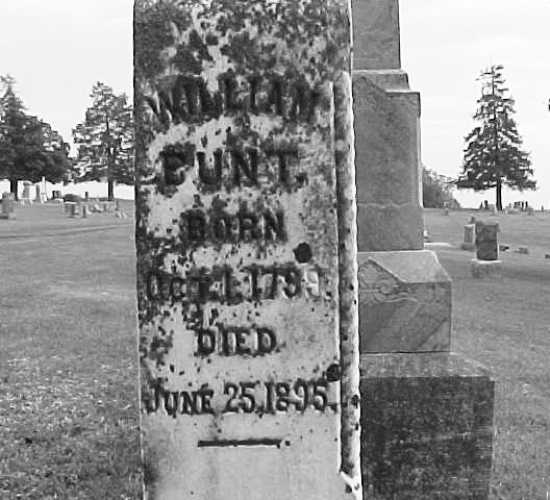 William Bunt Grave, Eagleville, Missouri