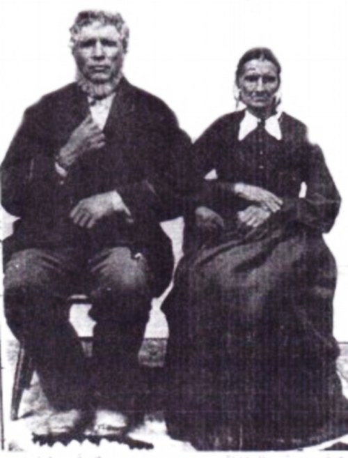 William and Eliza Bunt, Eagleville, Missouri, 4th great grandparents
