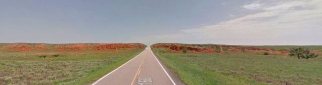 Red Hills, Highway 160, Ashland, Kansas, Clark County