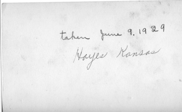 Hays Kansas, L.D. Cochran