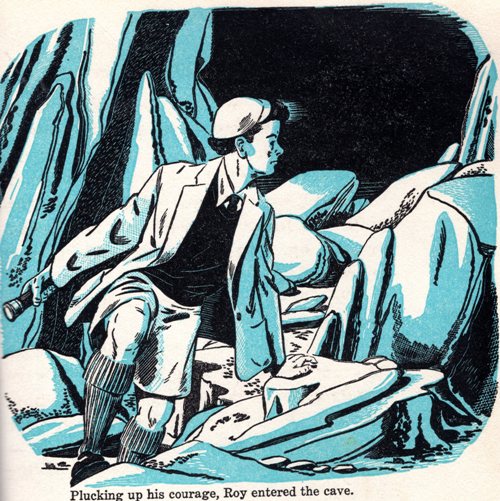 The Secret of the Cave, Illustrations, John Atterbury