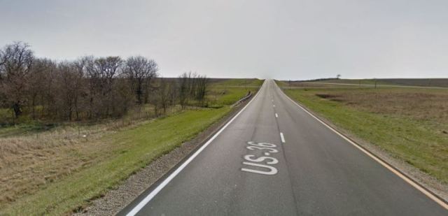 Pony Express Highway, US 36, Marysville, Kansas