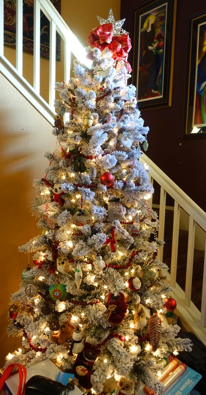 White Christmas Tree, Christmas 2018, White Christmas