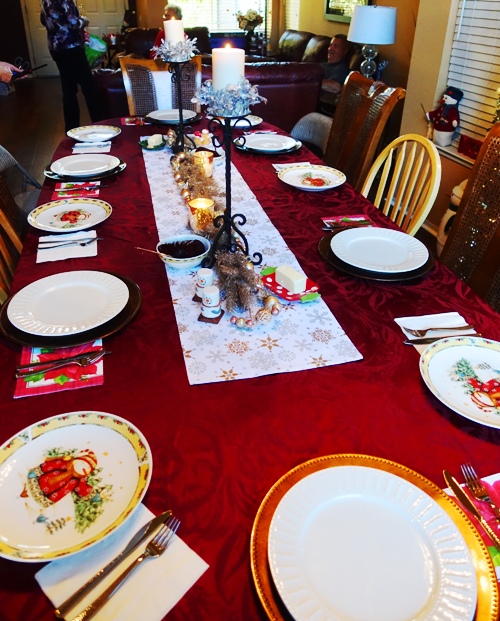 Christmas 2018, Table Decorations, Christmas Feast