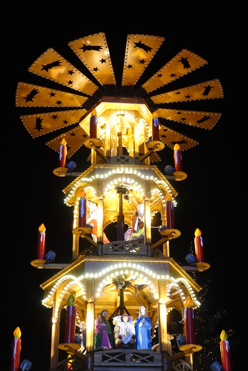 Weihnachtspyramide, Jena, Germany, christmas Pyramid