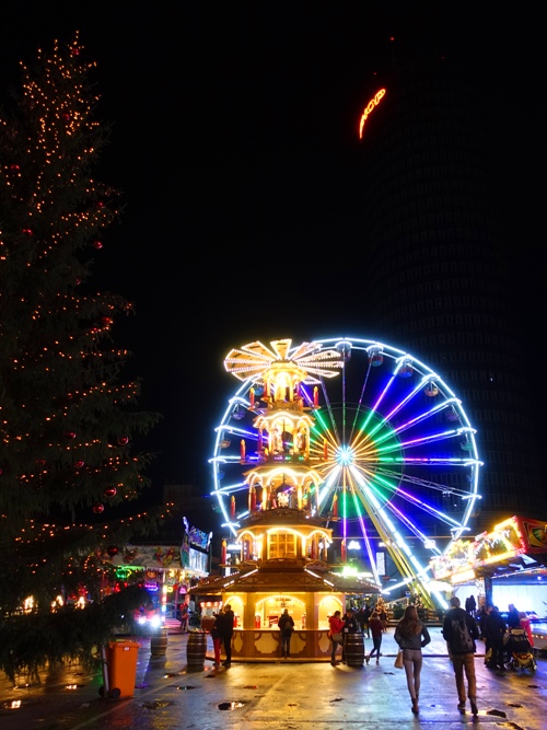 Weihnachtspyramide, Jena, Christmas, Germany, Ferris Whell