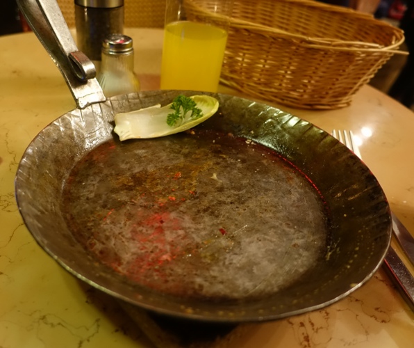 Dinner pan, all done, stilbruch, Jena, Germany