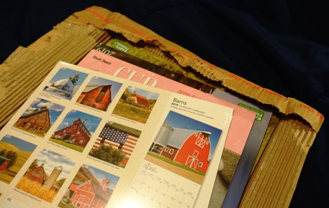 2019 Calendar Order, calendars.com, barns, new year
