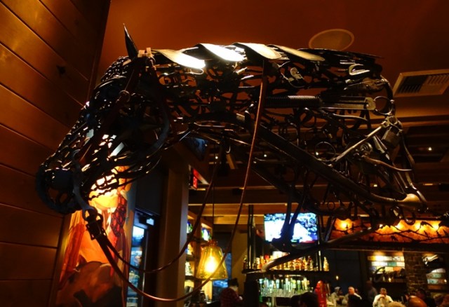 Sculpture, Lazy Dog, Horse Head