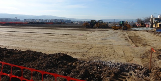 fine grading, leveling the site, soil compaction, construction