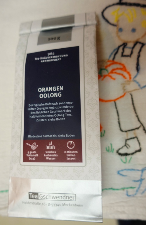 Tee, Oolong Tee, German tea, tea Gschwendner