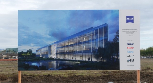 Zeiss Innovation Center, Carl Zeiss, Dublin, California, Construction