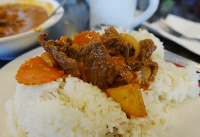 Massaman Beef Curry, Thai Food, Curry and Rice