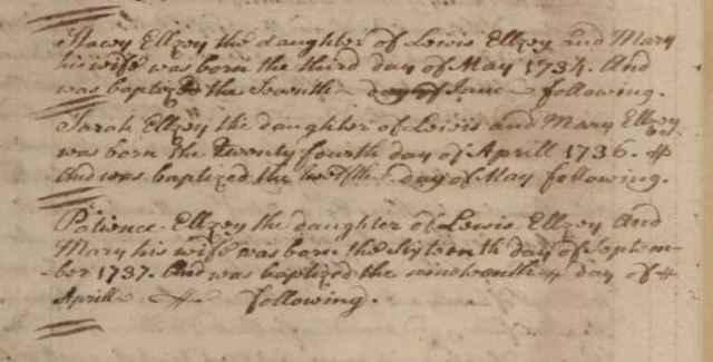 Truro Parish, Ellzey, Lewis Ellzey, Vestry book