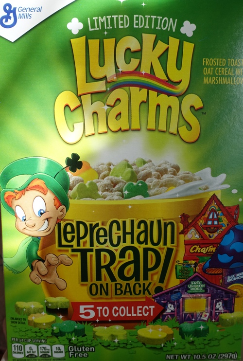 Lucky Charms, Special edition, cereal, St. Patrick's Day