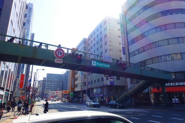 Walk to the office, Osaka, Japan, Travel