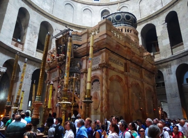 Edicule of the Holy Sepulcher, Jerusalem, Church, He is Risen