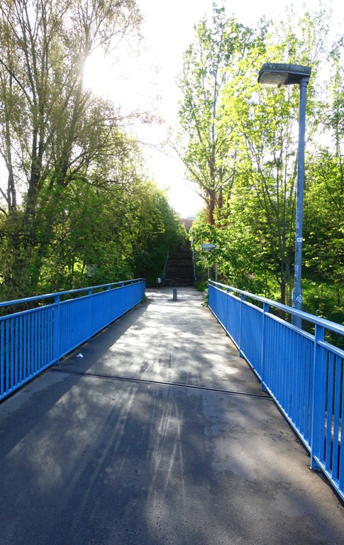 Jena, Germany, Bridge, pedestrian bridge