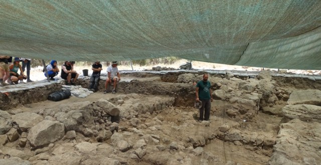 week one, balks down, stiucture, walls, khirbet al-ra'q