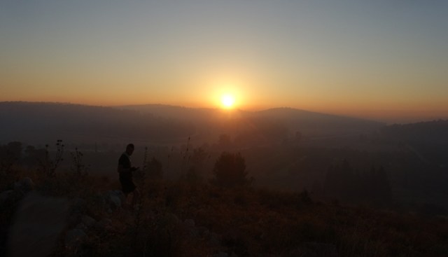 Lachish valley, israel, sunrise, khirbet al-Ra'i, ziklag
