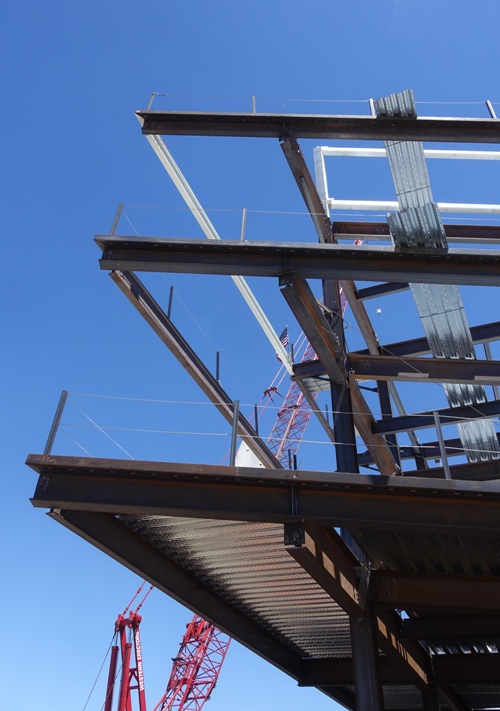 Zeiss Innovation Center, Dublin, California, Construction, Topping out