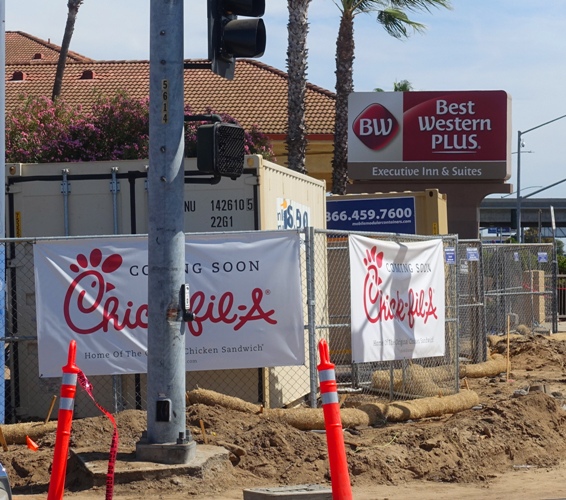 Manteca Chick-fil-A, Construction, Manteca, Coming soon