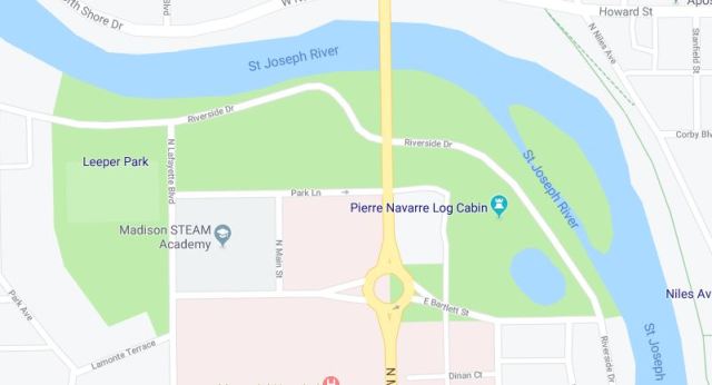 South Bend Indiana, David Rohrer Leeper, Leeper Park, Mayor of South Bend