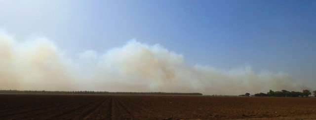 Fire, California, Smoke, Wind, Central Valley, Bad Air Quality