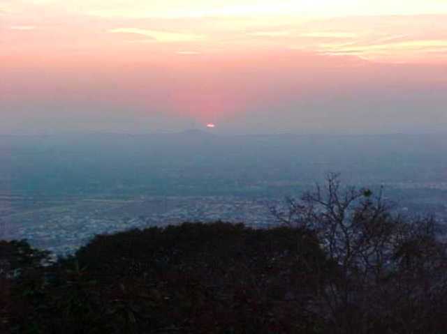 Mysore, Bangalore, Hills, sunset