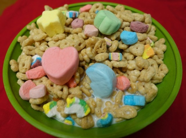 Jet Puffed, Kraft, Marshmallows, Lucky Charms