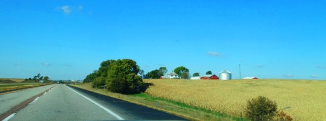 iowa farm, I-80, Interstate, farmland