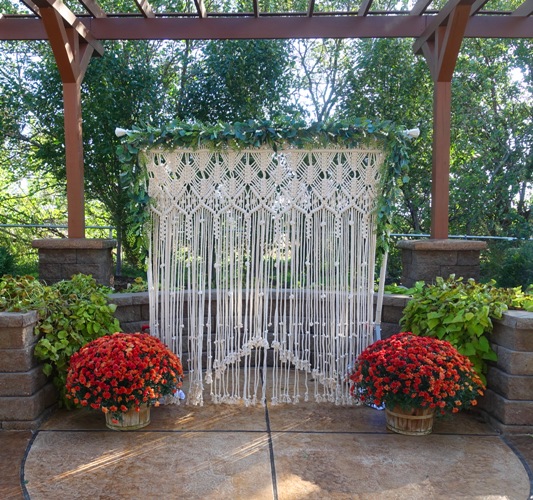 macrame, wedding, backdrop