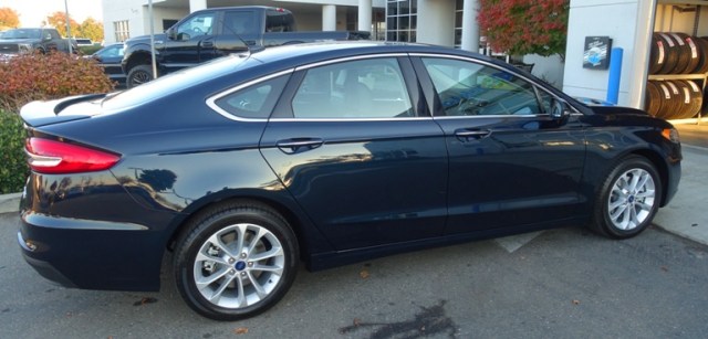 New Car, Ford Fusion, Plug-in hybrid, Blue Car, Bluey