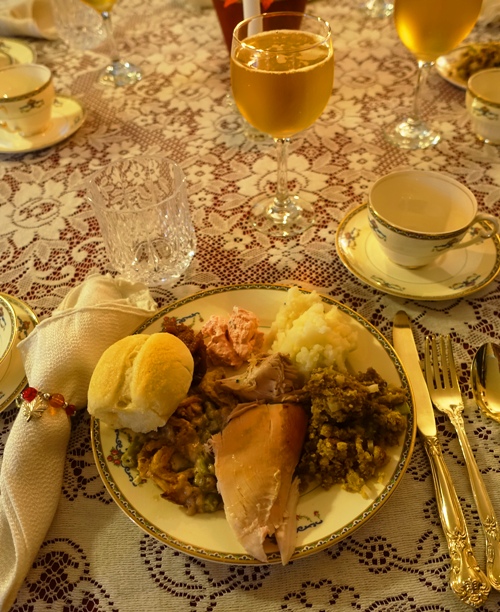 Thanksgiving Plate, Thanksgiving Feast
