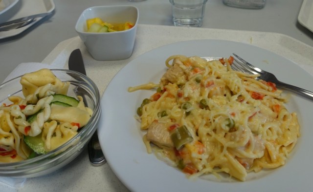 cafeteria lunch, Jena, germany