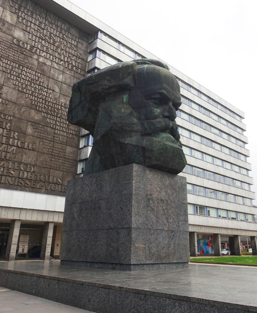 Nischel, Karl Marx, Chemnitz, Socialism, Big Bust, Head