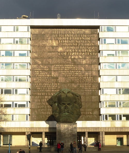 Nischel, Karl Marx, Chemnitz, Socialism, Big Bust, Head