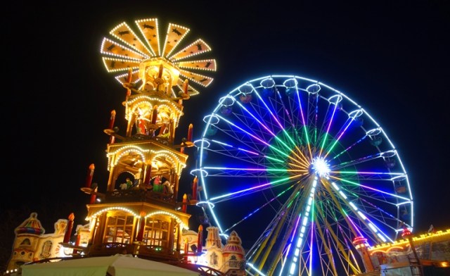 Christmas Pyramid, Ferris Wheel,Weihnachtspyramide