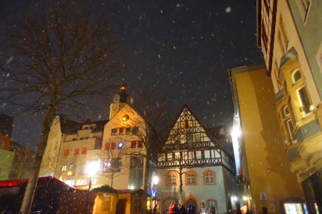 Christmas Market, Jena Germany, snow, Christmas Time