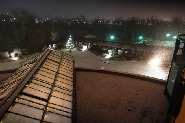 snow, jena, germany, walk to work, white views