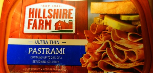 Hillshire, pastrami, sandwich