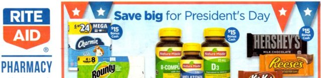 rite aid presidents day ad