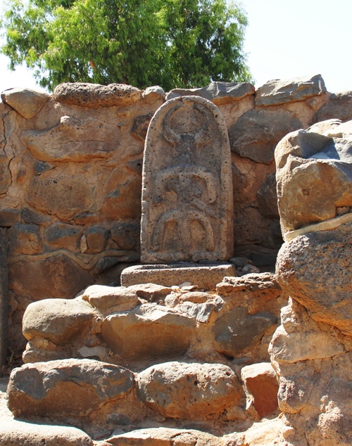geshur gate idol, et tel, galilee, sea of galilee