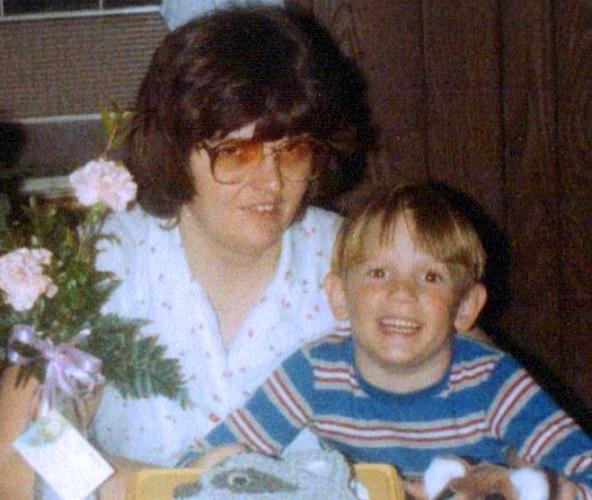 mother and son, birthdays, family