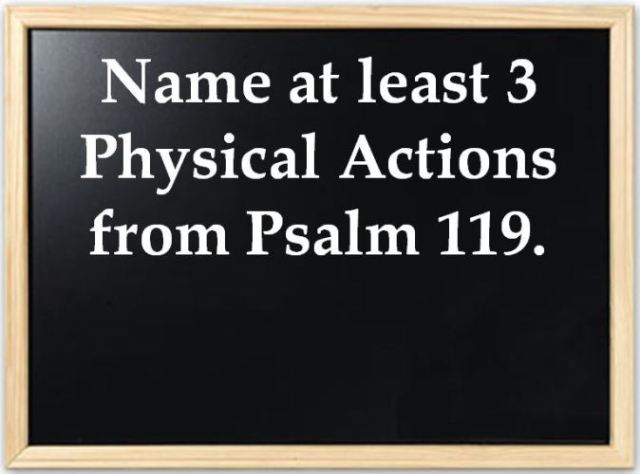 Psalm 119, Are you smarter than your teacher