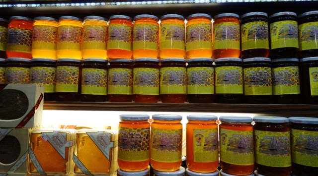 honey, types of honey, jars of honey, turkey, istanbul