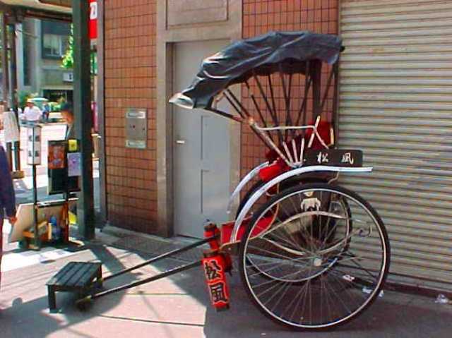 Rickshaw in Tokyo